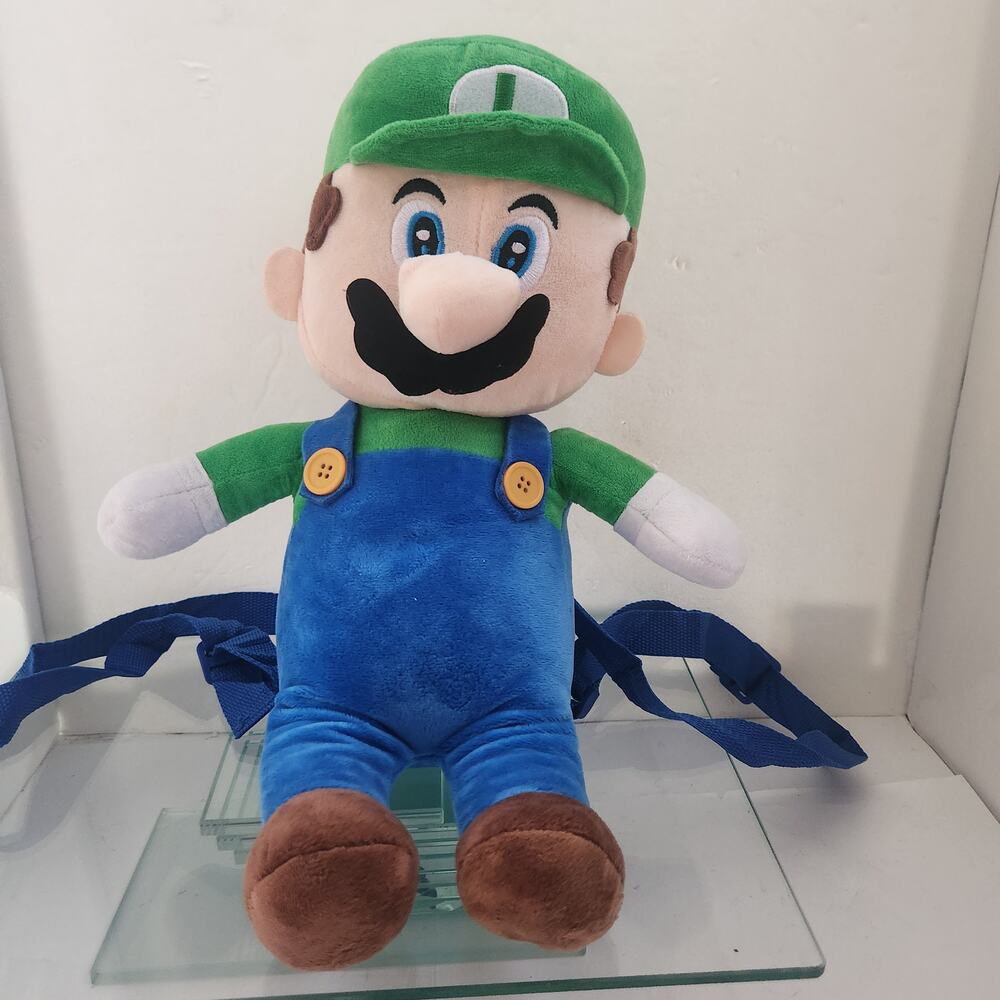 Plush Luigi Nintendo Back Pack